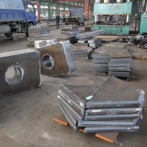 40mm Rust Prevention CNC Flame Cutting Mild Steel Sheet Metal Precision Machining Services