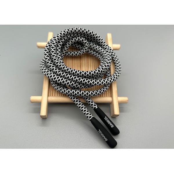 Round Customized 5mm Drawstring Cord With Silicone End And Printed Logo