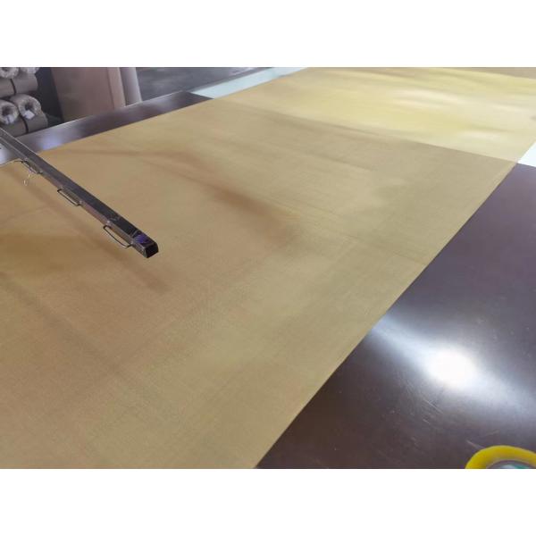 H65 Brass 0.40mm Copper Wire Mesh Twill Weave For Filter