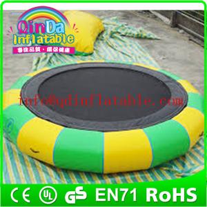 China Durable Inflatable aqua jump water trampoline water jump toy Inflatable Aqua Trampoline on sale