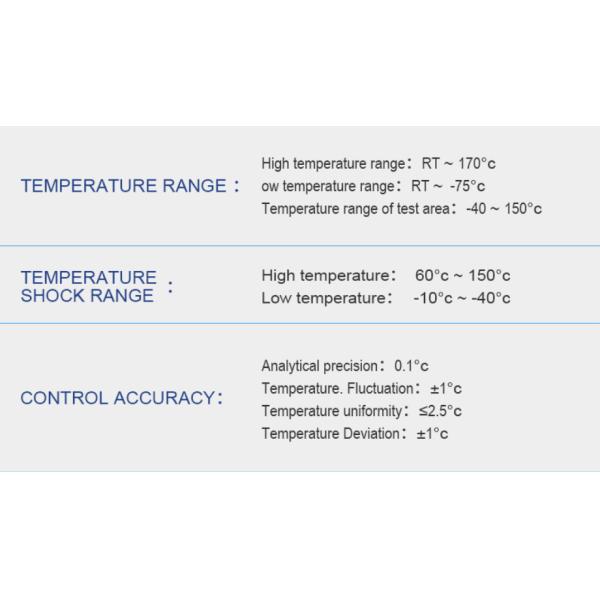 Thermal Aging Test Chamber Thermal Shock Test Equipment With Manually Operated Door