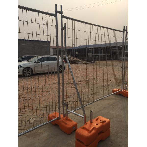 3mm Diameter Wire 7ft High Temporary Security Fence Panels For Playground