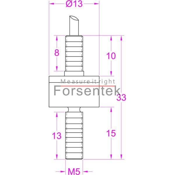 inline load cell sensor