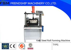Quality U Angle Roll Forming Machine , 6000x800x1200mm Size Metal Forming Machinery for sale