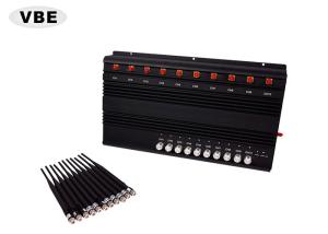 China 10 bands Wifi Signal Jammer Output Power Signal Synchronization System on sale