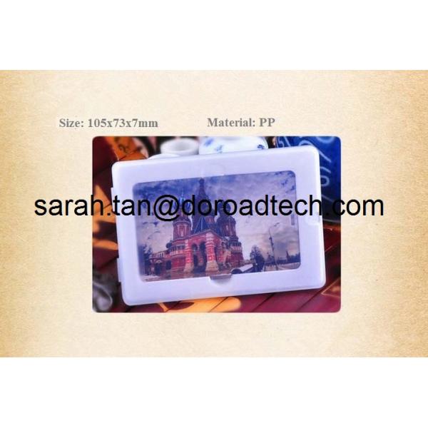 Metal Business Card USB Flash Drives Personalized Printing for Free Samples