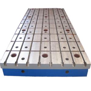China Welding Use Cast Iron Bed Plates 3000 X 2000mm HT200-300 High Hardness on sale