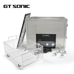 Quality 600W Power Adjustable Ultrasound Cleaning Machine Industrial Middle Size Sonicator for sale