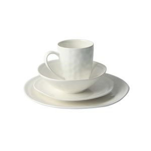 Buy cheap Irregular Shaped 16pcs Ceramic Dinner Set With Colorful Glazing from wholesalers