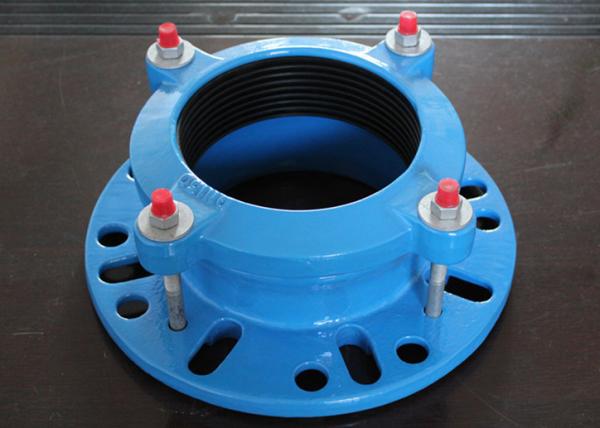 Buy Flange Adaptor Ductile Iron Flange Cast Iron Pipe Fittings Fusion Bonded Epoxy at wholesale prices