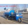 QUALITY Material chinese tricycle type mobile watering cart 3-wheel 18hp 2m3 water bowser truck for sale for sale