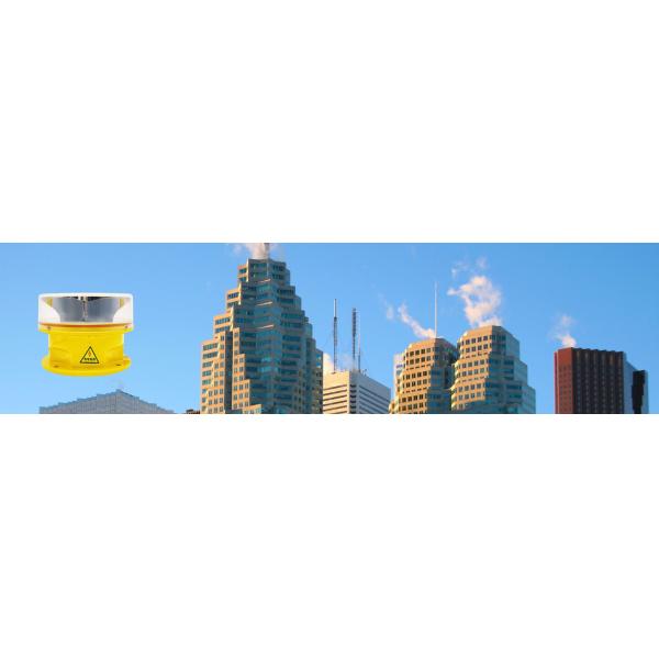 Red Aeronautical IP66 LED Aircraft Warning Red White Beacon Light