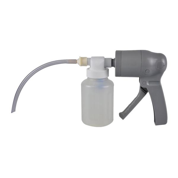 White CPR Resuscitation Mask Hand Operated Suction Manual Suction Pump Unit
