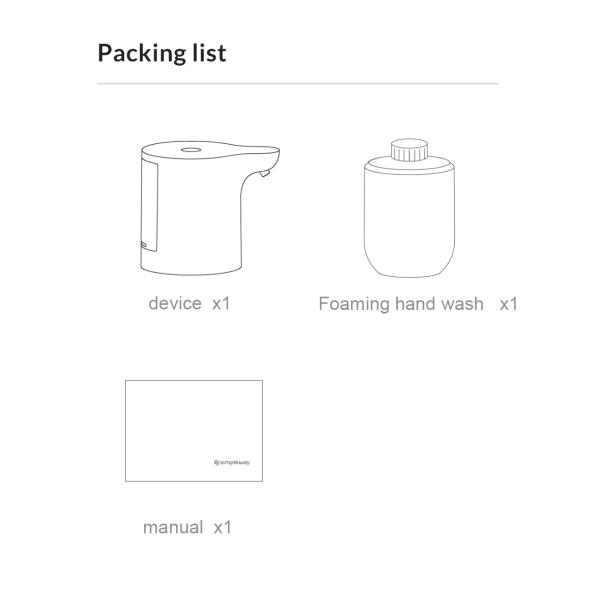 Xiaowei Automatic Induction Foaming Hand Washer Wash Infrared Sensor Soap Dispenser Automatic Washing Machine Hands