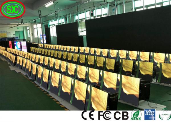 Buy indoor full color P1.875 P2 P2.5 rental stage background hd big media tv led display screen led video wall panel at wholesale prices