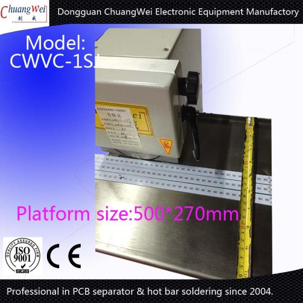 PCB Separator Motorized Pre Scoring PCB Depanelizer
