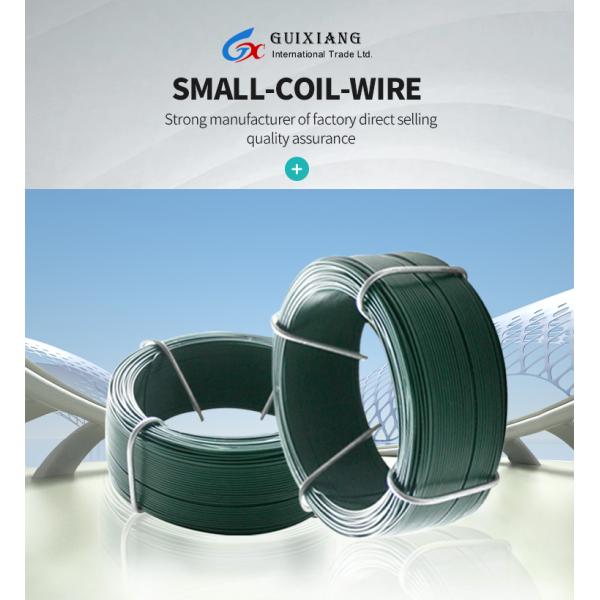 Economical Custom Design Yellow PVC Coated Baling Wire for Baling Building Supplies