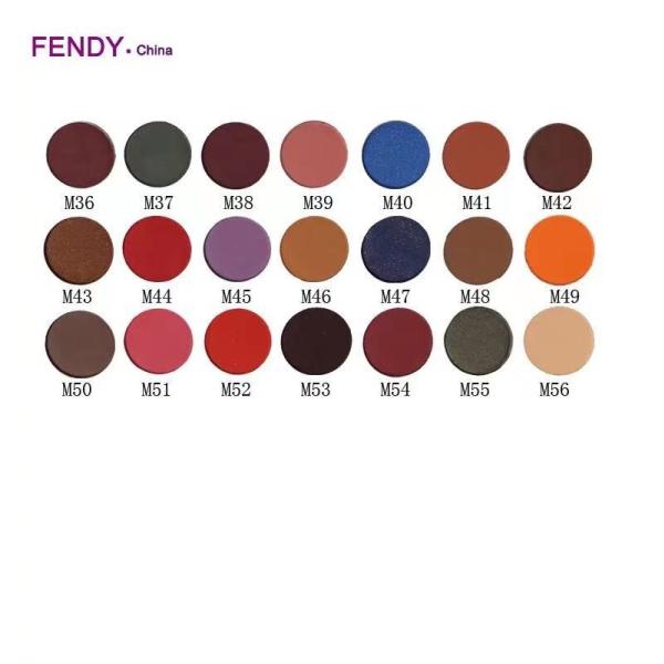 DIY Makeup Maquillaje Single Eyeshadow Palette Accept Private Label