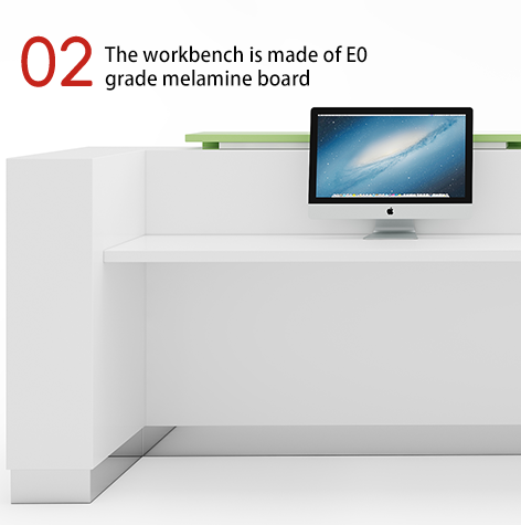 Color Collision, Innovative Design, Company Front Desk, Grand And Luxurious Reception Desk, Hotel Lobby, Cashier Desk, Table