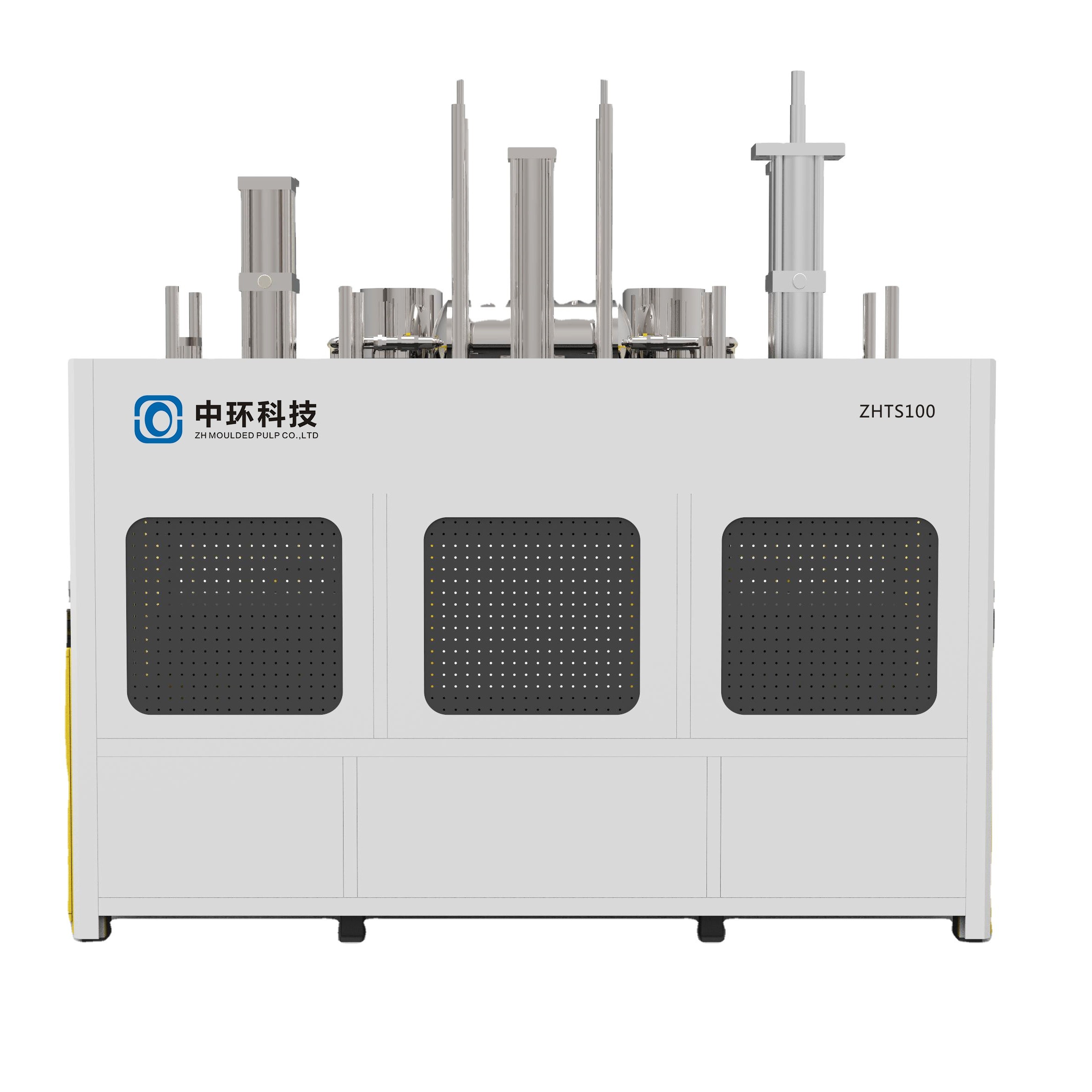 Electric Eco Bagasse Pulp Molding Machine Biodegradable Disposable Plate Making