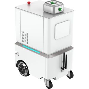 Quality AGV Autonomous Uvc Mobile Robot 5m H2o2 Fog Sanitizer Machine for sale
