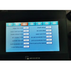 Semi Automatic Cardboard Box Forming Machine 29pcs/Min Gift Perfume Cosmetic Box