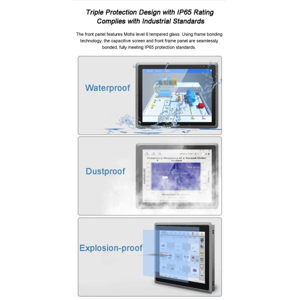 21.5 Inch J6412 Embedded Android Industrial All-in-One Computer Computer Touch Panel PC