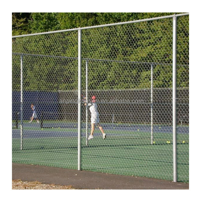 Cyclone Wire Fence with PVC Coated Galvanized Chain Link Wire Mesh Sustainable Option