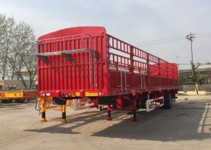 China Carbon Steel Semi Truck And Trailer Big Truck Trailer 28T JOST on sale