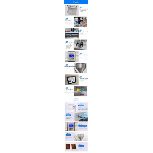 Vertical Automatic Sachet Packing Machine Multifunction Tomato Filling Ketchup Liquid