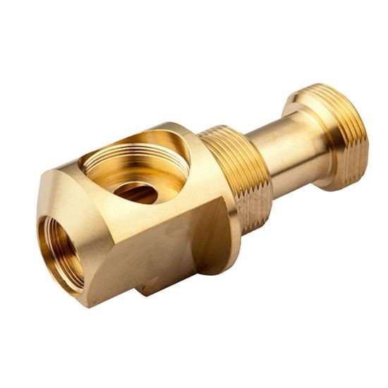 ISO9001 Copper Brass CNC Turned Components Anti Oxidation Practical
