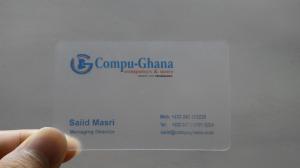Quality Full Color Printing Plastic Business Cards for sale