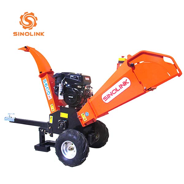 15 Hp 420cc Gas Chipper Shredder Safety ATV Tree Limb Shredder Mulcher