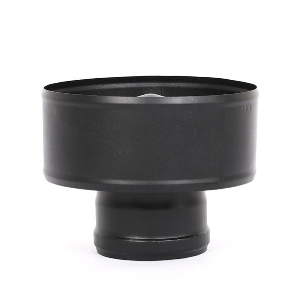 High Precision Black Pellet Stove Pipe Custom Size Stable Performance