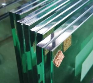 Quality Durable 6.38 Clear Laminated Glass Sheets For Swimming Pools / Balcony Doors for sale
