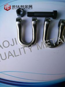 Quality Gr.21 Marine Titanium U Bolt , Cnc Titanium Parts Corrosion Resistance For SeaWater for sale