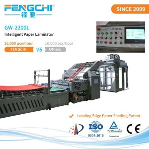 Quality A/B/E/F/3/5 Ply Warped Cardboard Litho Laminator For Lamination for sale