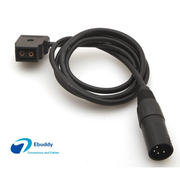 D-TAP Female to XLR 4 Pin Male Camera Connection Cable for BMCC POWER supply system