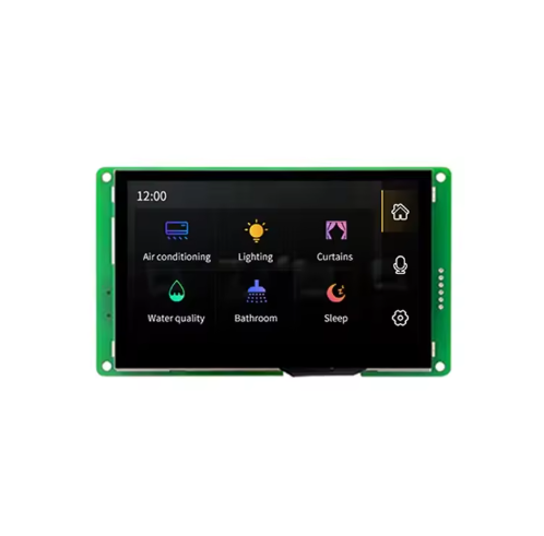 Front view of 4.3 Inch UART Smart Display Module