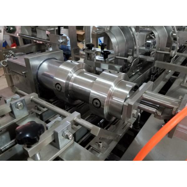 SS304 Chocolate Cream Filled Sandwich Biscuit Machine Energysaving