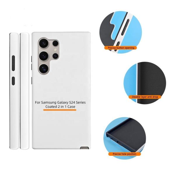 Shockproof 3D Sublimation 2 In 1 Phone Case For SamSung Galaxy S24 S23 S25