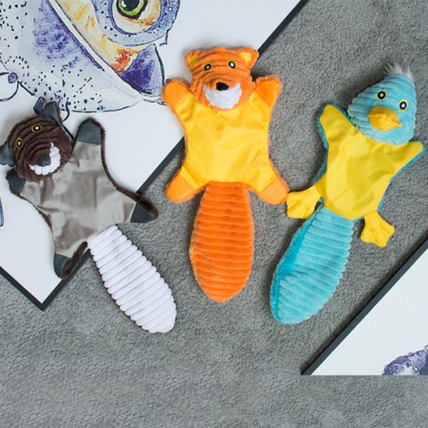 Manufacturer Stuffed Squeaky Chew Cute Dog Chicken Short/pet toys/pet products