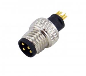 China waterproof circular M5 M8 M12  8 pin LED automation industry panel mount LED connector on sale