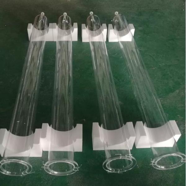 Factory Custom Quartz Glass Pipe Large Diameter