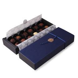 Quality Customized Chocolate Truffle Box Recyclable Food Gift Packaging Box Corrugated for sale