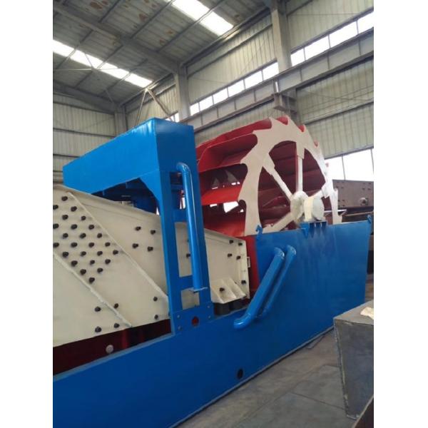 Construction Ore Washing Machine Wheel Bucket Type Simple Structure
