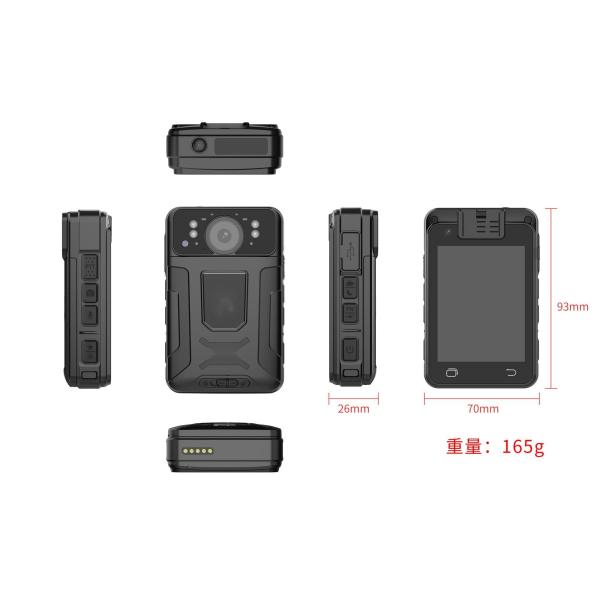 Built-in 2900mAH Lithium Battery Professional Personal Body Cameras for Enhanced Monitoring