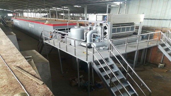 Eco Friendly Egg Tray Automatic Machine , Paper Bowl Machine 3.5T