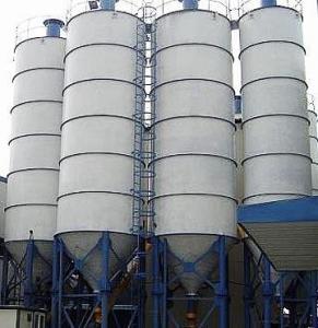 China Bolted powder Cement silo 500T for sale on sale