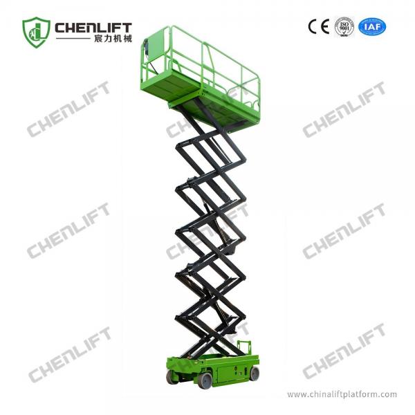 Buy 8m Self-propelled Scissor Lift For Work At Height With 230Kg Loading Capacity at wholesale prices